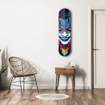 Casa si Gradina - Decoratiuni - Tablouri - Tablou sticlă securizată Wallxpert, sticlă, 20 x 80 cm, multicolor, 226SNG1166 - Infinity.ro