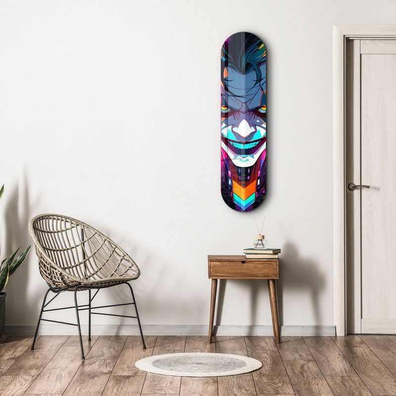 Casa si Gradina - Decoratiuni - Tablouri - Tablou sticlă securizată Wallxpert, sticlă, 20 x 80 cm, multicolor, 226SNG1166 - Infinity.ro