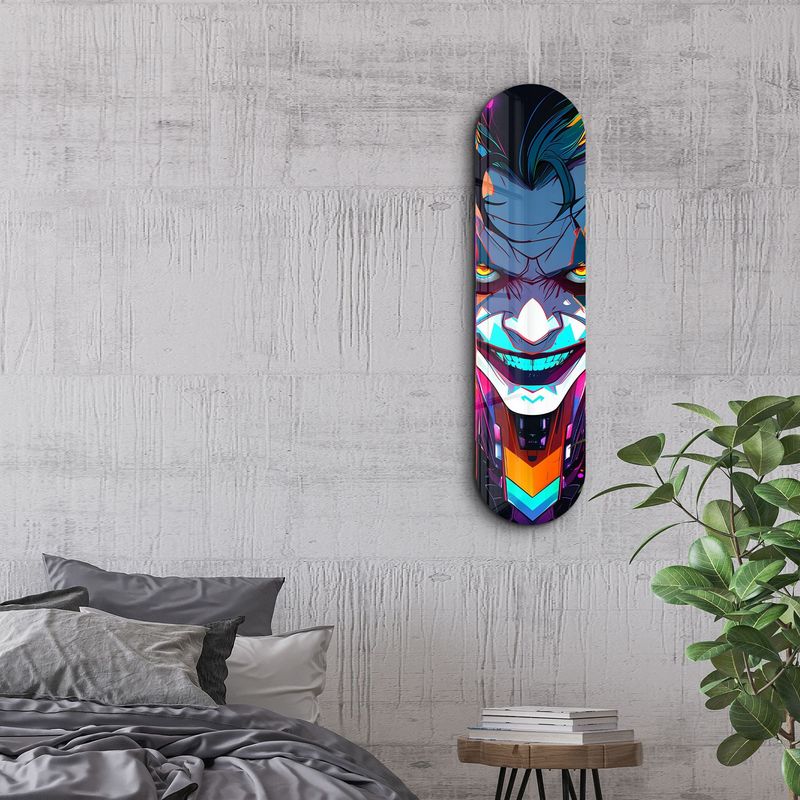 Casa si Gradina - Decoratiuni - Tablouri - Tablou sticlă securizată Wallxpert, sticlă, 20 x 80 cm, multicolor, 226SNG1166 - Infinity.ro