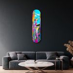 Casa si Gradina - Decoratiuni - Tablouri - Tablou sticlă securizată Wallxpert, sticlă, 20 x 80 cm, multicolor, 226SNG1175 - Infinity.ro