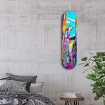 Casa si Gradina - Decoratiuni - Tablouri - Tablou sticlă securizată Wallxpert, sticlă, 20 x 80 cm, multicolor, 226SNG1175 - Infinity.ro