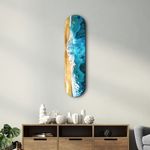 Casa si Gradina - Decoratiuni - Tablouri - Tablou sticlă securizată Wallxpert, sticlă, 20 x 80 cm, multicolor, 226SNG1142 - Infinity.ro