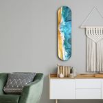 Casa si Gradina - Decoratiuni - Tablouri - Tablou sticlă securizată Wallxpert, sticlă, 20 x 80 cm, multicolor, 226SNG1142 - Infinity.ro