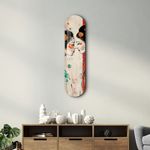 Casa si Gradina - Decoratiuni - Tablouri - Tablou sticlă securizată Wallxpert, sticlă, 20 x 80 cm, multicolor, 226SNG1120 - Infinity.ro