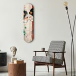 Casa si Gradina - Decoratiuni - Tablouri - Tablou sticlă securizată Wallxpert, sticlă, 20 x 80 cm, multicolor, 226SNG1120 - Infinity.ro