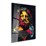 Casa si Gradina - Decoratiuni - Tablouri - Tablou sticlă securizată Wallxpert, sticlă, 40 x 60 cm, multicolor, 975GSR1487 - Infinity.ro