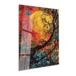 Casa si Gradina - Decoratiuni - Tablouri - Tablou sticlă securizată Wallxpert, sticlă, 40 x 60 cm, multicolor, 975GSR1522 - Infinity.ro