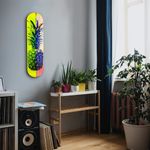 Casa si Gradina - Decoratiuni - Tablouri - Tablou sticlă securizată Wallxpert, sticlă, 20 x 80 cm, multicolor, 226SNG1121 - Infinity.ro