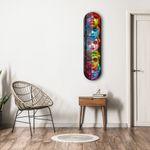 Casa si Gradina - Decoratiuni - Tablouri - Tablou sticlă securizată Wallxpert, sticlă, 20 x 80 cm, multicolor, 226SNG1101 - Infinity.ro