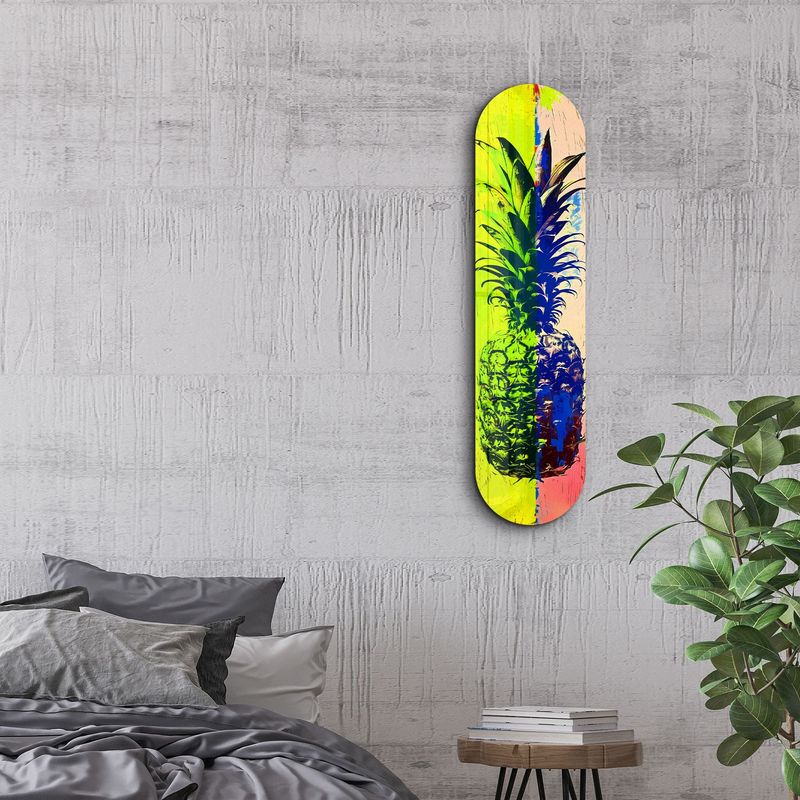 Casa si Gradina - Decoratiuni - Tablouri - Tablou sticlă securizată Wallxpert, sticlă, 20 x 80 cm, multicolor, 226SNG1121 - Infinity.ro