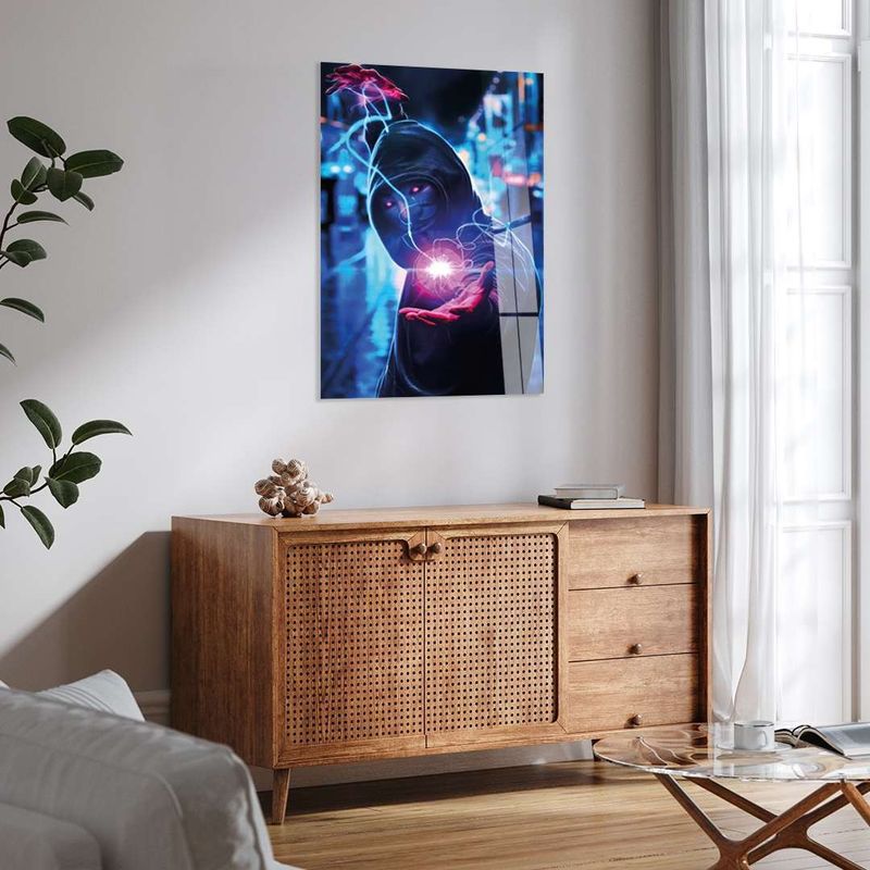 Casa si Gradina - Decoratiuni - Tablouri - Tablou sticlă securizată Wallxpert, sticlă, 50 x 70 cm, multicolor, 975GSR1513 - Infinity.ro