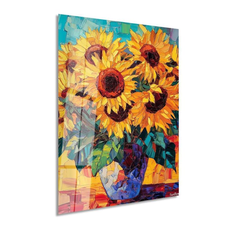 Casa si Gradina - Decoratiuni - Tablouri - Tablou sticlă securizată Wallxpert, sticlă, 50 x 70 cm, multicolor, 975GSR1443 - Infinity.ro
