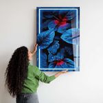 Casa si Gradina - Decoratiuni - Tablouri - Tablou sticlă securizată Wallxpert, sticlă, 50 x 70 cm, multicolor, 975GSR1483 - Infinity.ro
