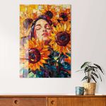Casa si Gradina - Decoratiuni - Tablouri - Tablou sticlă securizată Wallxpert, sticlă, 50 x 70 cm, multicolor, 975GSR1438 - Infinity.ro