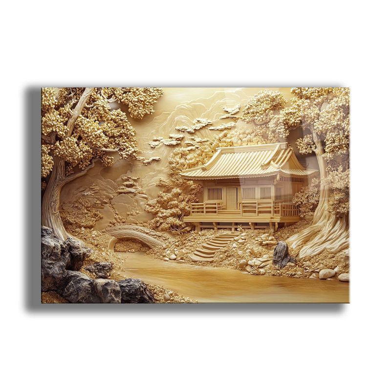 Casa si Gradina - Decoratiuni - Tablouri - Tablou sticlă securizată Wallxpert, sticlă, 40 x 60 cm, multicolor, 544CLR1631 - Infinity.ro
