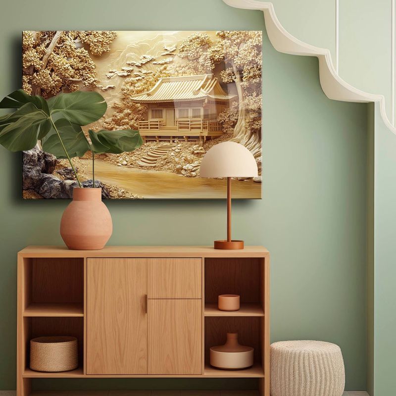 Casa si Gradina - Decoratiuni - Tablouri - Tablou sticlă securizată Wallxpert, sticlă, 40 x 60 cm, multicolor, 544CLR1631 - Infinity.ro