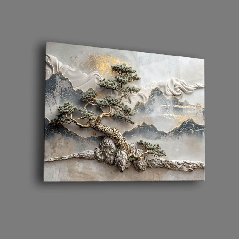 Casa si Gradina - Decoratiuni - Tablouri - Tablou sticlă securizată Wallxpert, sticlă, 40 x 60 cm, multicolor, 544CLR1583 - Infinity.ro