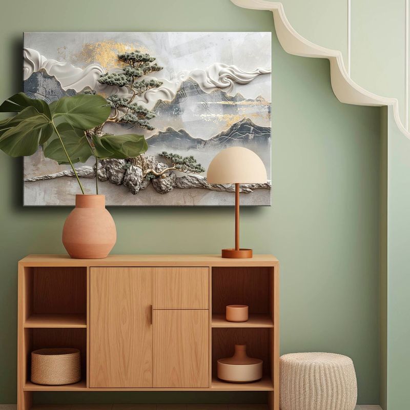 Casa si Gradina - Decoratiuni - Tablouri - Tablou sticlă securizată Wallxpert, sticlă, 40 x 60 cm, multicolor, 544CLR1583 - Infinity.ro