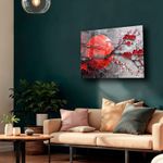 Casa si Gradina - Decoratiuni - Tablouri - Tablou sticlă securizată Wallxpert, sticlă, 40 x 60 cm, multicolor, 544CLR1613 - Infinity.ro