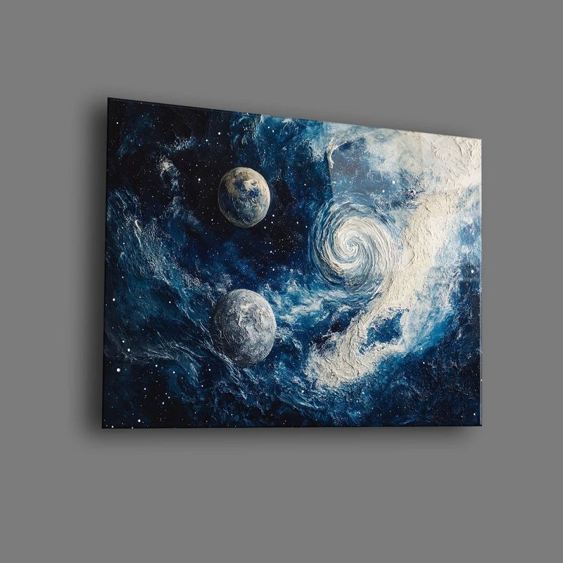 Casa si Gradina - Decoratiuni - Tablouri - Tablou sticlă securizată Wallxpert, sticlă, 40 x 60 cm, multicolor, 544CLR1559 - Infinity.ro