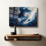 Casa si Gradina - Decoratiuni - Tablouri - Tablou sticlă securizată Wallxpert, sticlă, 40 x 60 cm, multicolor, 544CLR1559 - Infinity.ro