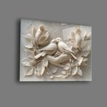 Casa si Gradina - Decoratiuni - Tablouri - Tablou sticlă securizată Wallxpert, sticlă, 40 x 60 cm, multicolor, 544CLR1523 - Infinity.ro