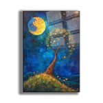 Casa si Gradina - Decoratiuni - Tablouri - Tablou sticlă securizată Wallxpert, sticlă, 40 x 60 cm, multicolor, 544CLR1451 - Infinity.ro