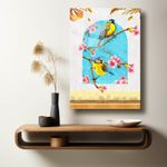 Casa si Gradina - Decoratiuni - Tablouri - Tablou sticlă securizată Wallxpert, sticlă, 40 x 60 cm, multicolor, 544CLR1325 - Infinity.ro