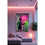 Casa si Gradina - Decoratiuni - Tablouri - Tablou sticlă securizată Wallxpert, sticlă, 50 x 70 cm, multicolor, 975GSR1373 - Infinity.ro