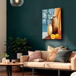 Casa si Gradina - Decoratiuni - Tablouri - Tablou sticlă securizată Wallxpert, sticlă, 40 x 60 cm, multicolor, 544CLR1283 - Infinity.ro