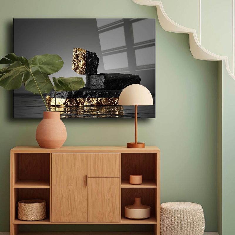 Casa si Gradina - Decoratiuni - Tablouri - Tablou sticlă securizată Wallxpert, sticlă, 40 x 60 cm, multicolor, 544CLR1193 - Infinity.ro