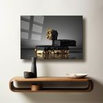 Casa si Gradina - Decoratiuni - Tablouri - Tablou sticlă securizată Wallxpert, sticlă, 40 x 60 cm, multicolor, 544CLR1193 - Infinity.ro