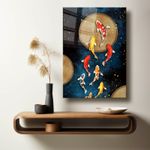 Casa si Gradina - Decoratiuni - Tablouri - Tablou sticlă securizată Wallxpert, sticlă, 40 x 60 cm, multicolor, 544CLR1277 - Infinity.ro