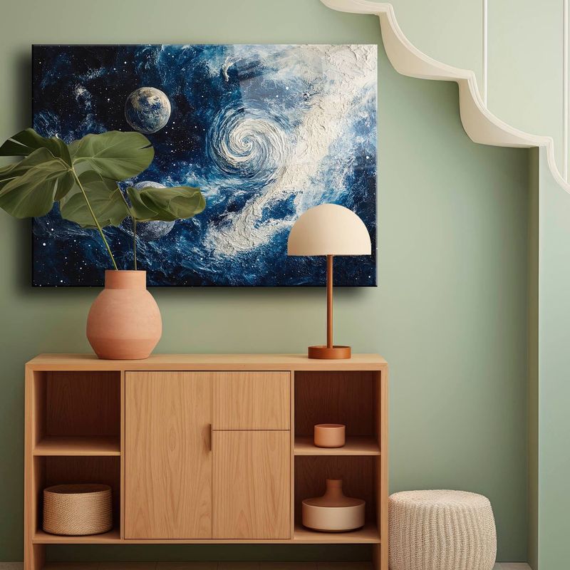 Casa si Gradina - Decoratiuni - Tablouri - Tablou sticlă securizată Wallxpert, sticlă, 50 x 70 cm, multicolor, 544CLR1560 - Infinity.ro