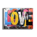 Casa si Gradina - Decoratiuni - Tablouri - Tablou sticlă securizată Wallxpert, sticlă, 50 x 70 cm, multicolor, 544CLR1578 - Infinity.ro