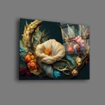 Casa si Gradina - Decoratiuni - Tablouri - Tablou sticlă securizată Wallxpert, sticlă, 50 x 70 cm, multicolor, 544CLR1362 - Infinity.ro