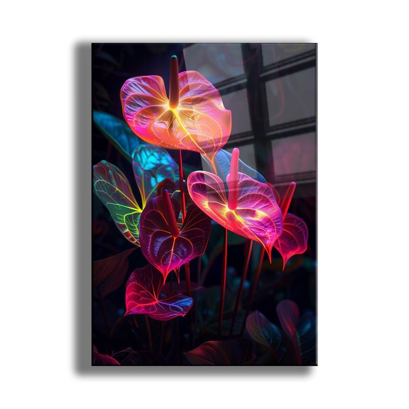 Casa si Gradina - Decoratiuni - Tablouri - Tablou sticlă securizată Wallxpert, sticlă, 50 x 70 cm, multicolor, 544CLR1404 - Infinity.ro
