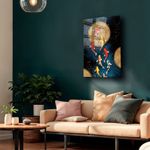 Casa si Gradina - Decoratiuni - Tablouri - Tablou sticlă securizată Wallxpert, sticlă, 50 x 70 cm, multicolor, 544CLR1278 - Infinity.ro