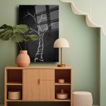 Casa si Gradina - Decoratiuni - Tablouri - Tablou sticlă securizată Wallxpert, sticlă, 50 x 70 cm, multicolor, 544CLR1260 - Infinity.ro