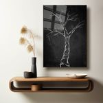 Casa si Gradina - Decoratiuni - Tablouri - Tablou sticlă securizată Wallxpert, sticlă, 50 x 70 cm, multicolor, 544CLR1260 - Infinity.ro
