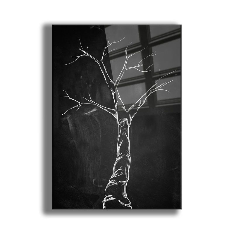 Casa si Gradina - Decoratiuni - Tablouri - Tablou sticlă securizată Wallxpert, sticlă, 50 x 70 cm, multicolor, 544CLR1260 - Infinity.ro