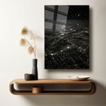 Casa si Gradina - Decoratiuni - Tablouri - Tablou sticlă securizată Wallxpert, sticlă, 50 x 70 cm, multicolor, 544CLR1110 - Infinity.ro