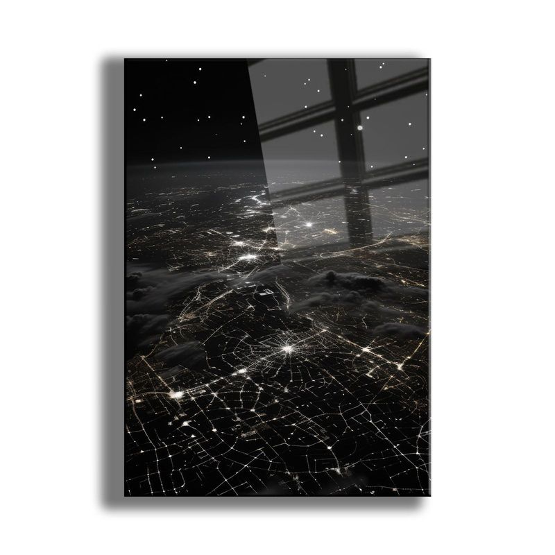 Casa si Gradina - Decoratiuni - Tablouri - Tablou sticlă securizată Wallxpert, sticlă, 50 x 70 cm, multicolor, 544CLR1110 - Infinity.ro