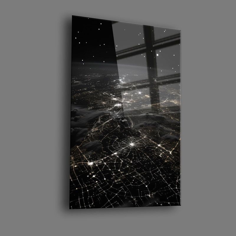Casa si Gradina - Decoratiuni - Tablouri - Tablou sticlă securizată Wallxpert, sticlă, 50 x 70 cm, multicolor, 544CLR1110 - Infinity.ro