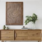 Casa si Gradina - Decoratiuni - Tablouri - Tablou ulei Wallxpert, lemn, 70 x 100 cm, multicolor, 405HND1410 - Infinity.ro