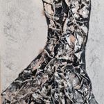 Casa si Gradina - Decoratiuni - Tablouri - Tablou ulei Wallxpert, lemn, 32 x 92 cm, multicolor, 405HND1377 - Infinity.ro