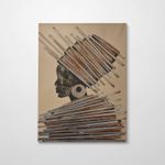 Casa si Gradina - Decoratiuni - Tablouri - Tablou ulei Wallxpert, lemn, 70 x 100 cm, multicolor, 405HND1386 - Infinity.ro