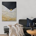 Casa si Gradina - Decoratiuni - Tablouri - Tablou ulei Wallxpert, lemn, 70 x 100 cm, multicolor, 405HND1404 - Infinity.ro