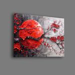 Casa si Gradina - Decoratiuni - Tablouri - Tablou sticlă securizată Wallxpert, sticlă, 60 x 90 cm, multicolor, 544CLR1615 - Infinity.ro