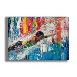 Casa si Gradina - Decoratiuni - Tablouri - Tablou sticlă securizată Wallxpert, sticlă, 60 x 90 cm, multicolor, 544CLR1609 - Infinity.ro